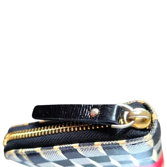 Kate Spade Signature Spade Lacey Wallet - Black/ Cream/Red (Style PWRU2968) - Picture 6 of 16